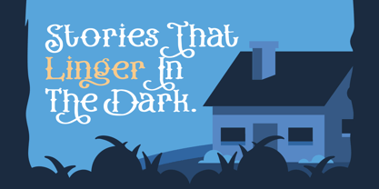 Ghost Scribe Font Poster 7