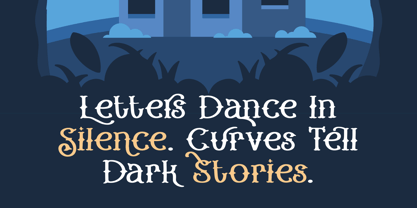 Ghost Scribe Font Poster 2