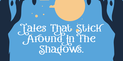 Ghost Scribe Font Poster 6