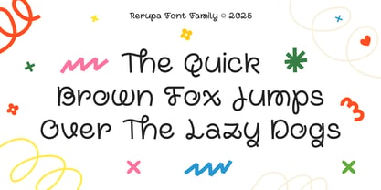 Rerupa Font Poster 3