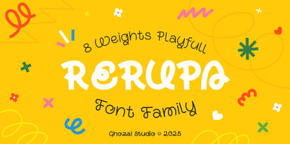 Rerupa Font Poster 1