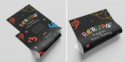 Rerupa Font Poster 6
