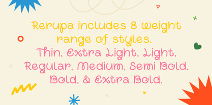 Rerupa Font Poster 2