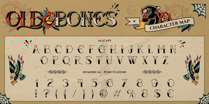 Oldbones Font Poster 2