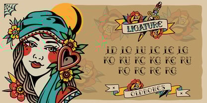 Oldbones Font Poster 8