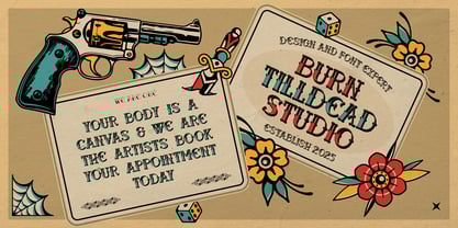 Oldbones Font Poster 5