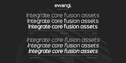 Ewangi Font Poster 8