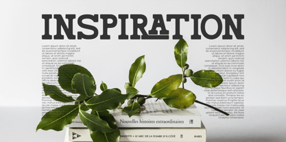 Rambone Font Poster 5