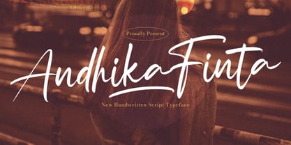 Andhika Finta Font Poster 1
