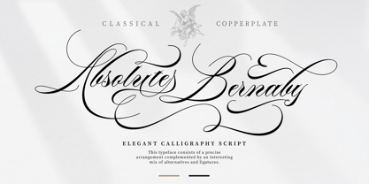 Absolute Bernaby Font Poster 1