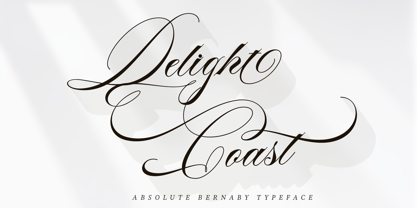 Absolute Bernaby Font Poster 10