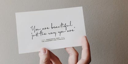 Knoknote Font Poster 7