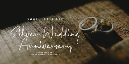 Knoknote Font Poster 4