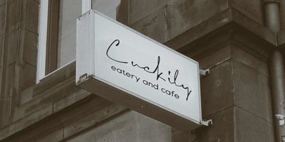 Knoknote Font Poster 3