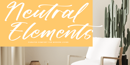 Althena Juliette Font Poster 5