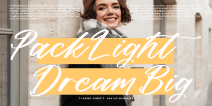 Althena Juliette Font Poster 11