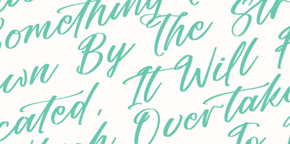 Althena Juliette Font Poster 12