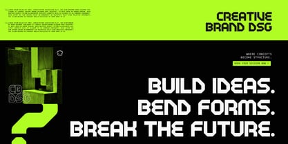 Arbedo Font Poster 6