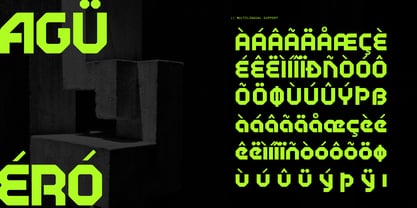 Arbedo Font Poster 11