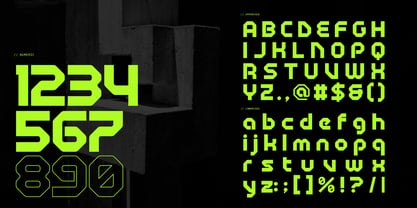Arbedo Font Poster 10