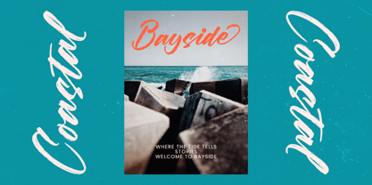 Beachit Font Poster 8