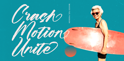 Beachit Font Poster 3