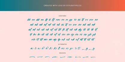 Beachit Font Poster 15