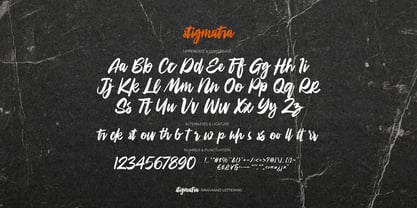 Stigmatra Font Poster 6