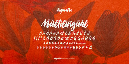 Stigmatra Font Poster 7