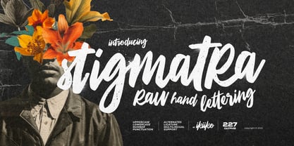 Stigmatra Font Poster 1