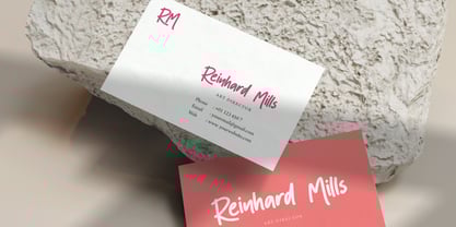 Ronald Flick Font Poster 3