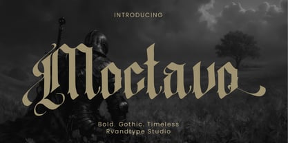 Moctavo Font Poster 1