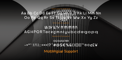 Qalget Font Poster 9