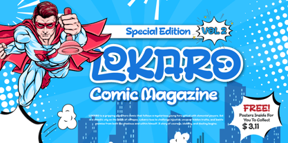 Mini Koor Font Poster 6