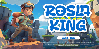 Mini Koor Font Poster 2