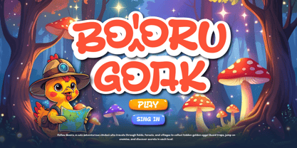 Mini Koor Font Poster 8