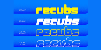 Rebulbs Font Poster 9