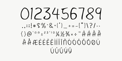 Sunny Notes Font Poster 6
