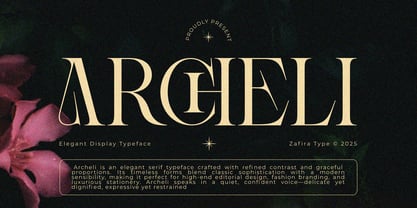 Archeli Font Poster 1