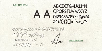 Tropical Sunshine Signature Font Poster 8