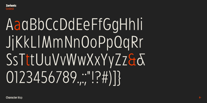Zariantz Grotesk Font Poster 6