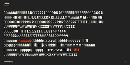 Zariantz Grotesk Font Poster 7