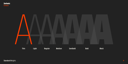 Zariantz Grotesk Font Poster 14