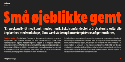 Zariantz Grotesk Font Poster 4