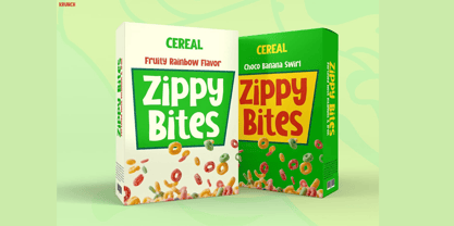 Foodum Font Poster 8