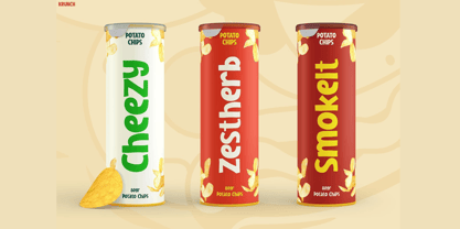 Foodum Font Poster 7