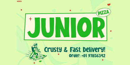 Foodum Font Poster 4