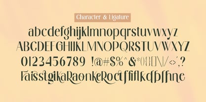 Glostera Font Poster 10