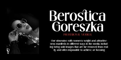 Glostera Font Poster 2