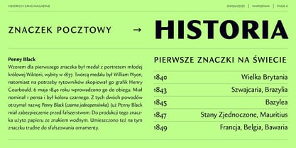 Heidrich Sans Font Poster 4